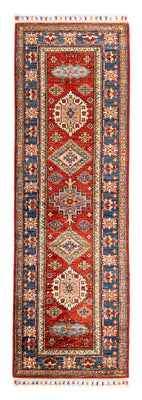 Alfombra de pasillo Alfombra Ziegler - Kazak - 173 x 56 cm - rojo oscuro