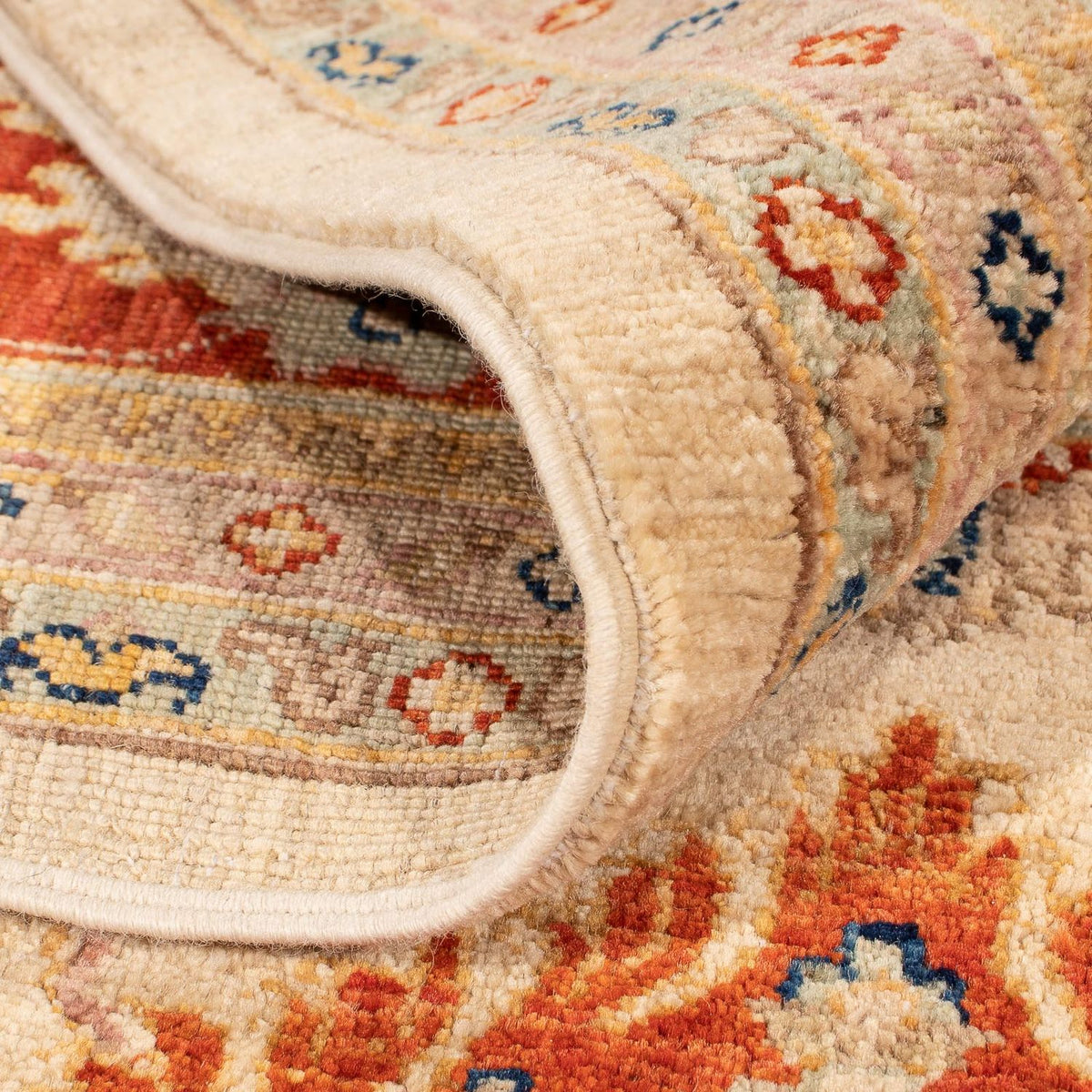 Alfombra Ziegler - 245 x 198 cm - marrón claro