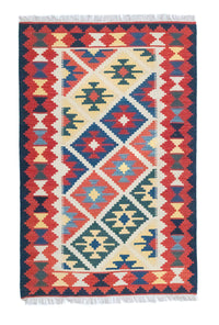 Alfombra Kelim - Oriental - 190 x 120 cm - multicolor