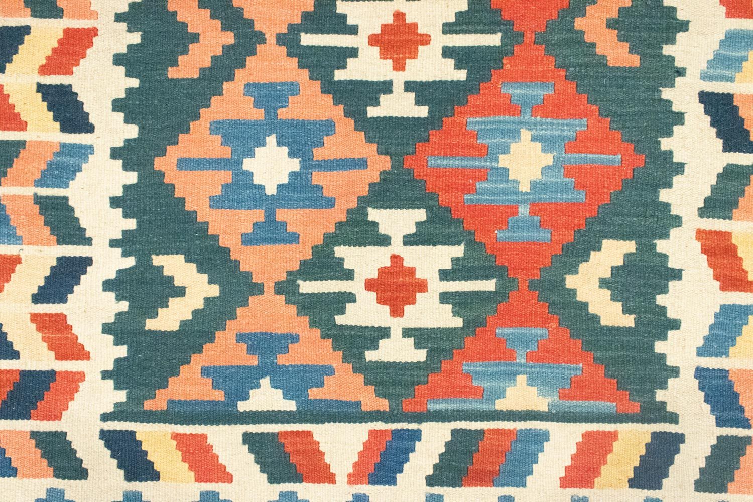Alfombra Kelim - Oriental - 177 x 130 cm - azul
