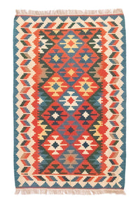 Alfombra Kelim - Oriental - 185 x 119 cm - naranja