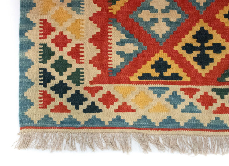 Alfombra Kelim - Oriental - 184 x 118 cm - naranja