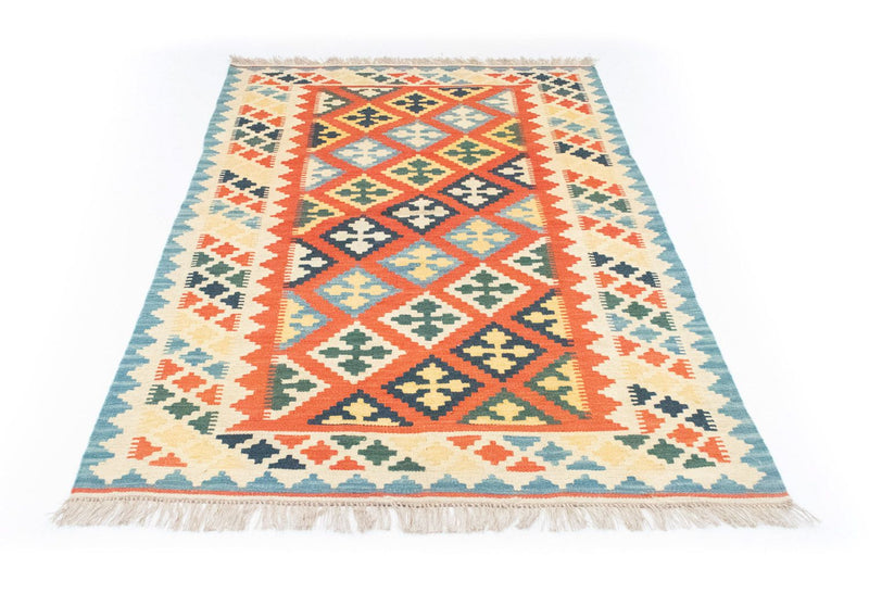 Alfombra Kelim - Oriental - 184 x 118 cm - naranja