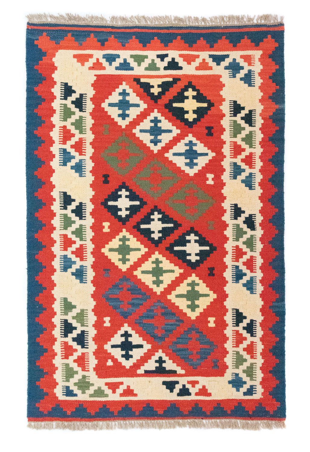 Alfombra Kelim - Oriental - 150 x 102 cm - multicolor