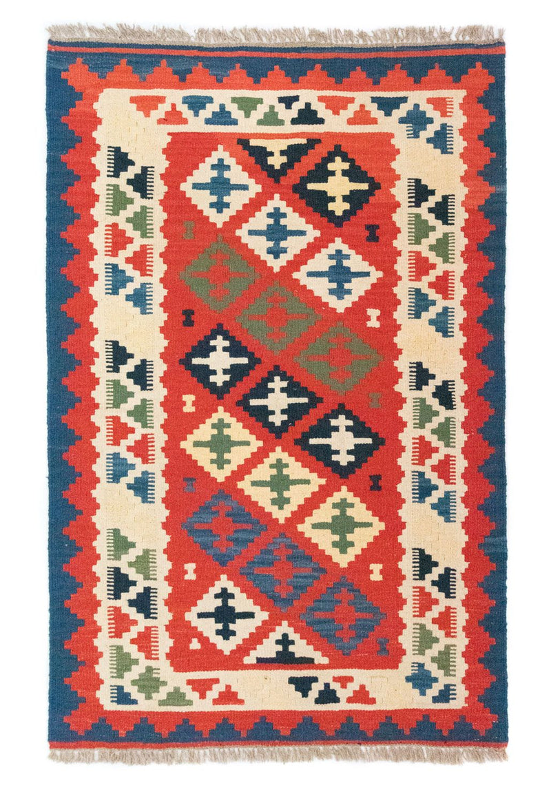 Alfombra Kelim - Oriental - 150 x 102 cm - multicolor