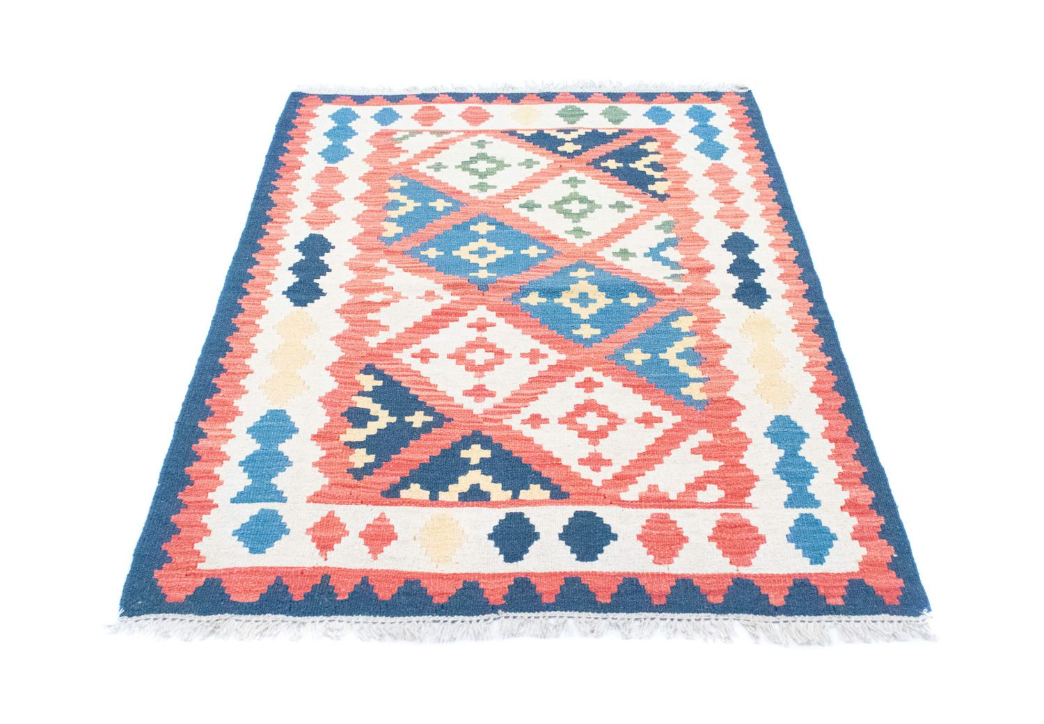 Alfombra Kelim - Oriental - 152 x 102 cm - naranja