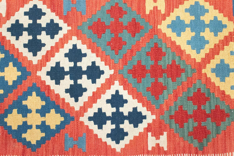 Alfombra Kelim - Oriental - 147 x 101 cm - naranja