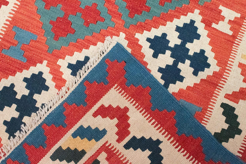 Alfombra Kelim - Oriental - 147 x 101 cm - naranja