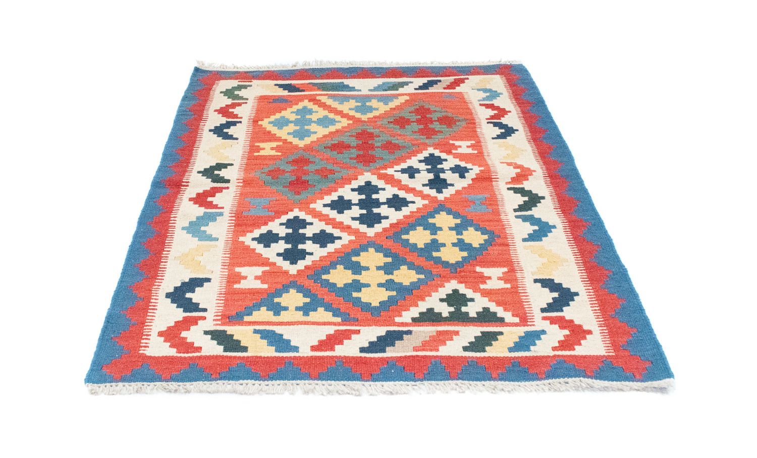 Alfombra Kelim - Oriental - 147 x 101 cm - naranja