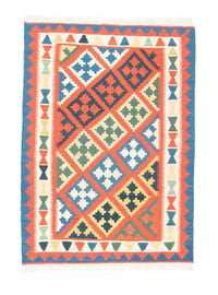 Alfombra Kelim - Oriental - 148 x 106 cm - naranja