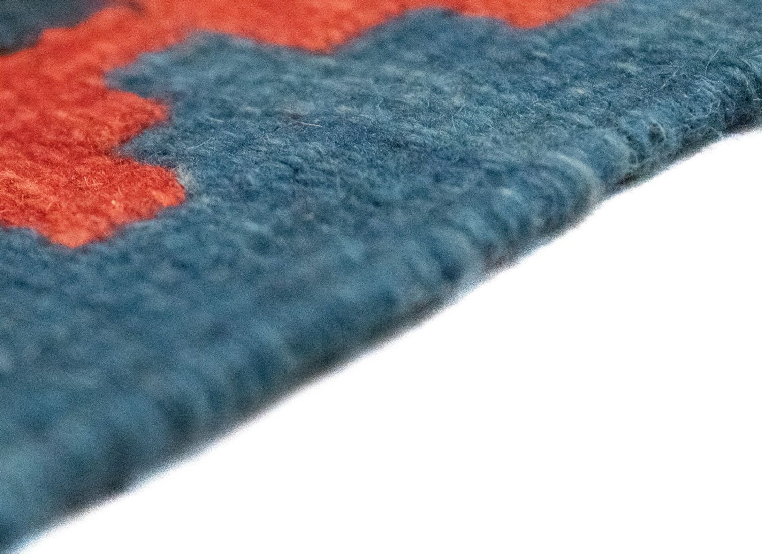 Alfombra Kelim - Oriental - 144 x 110 cm - azul