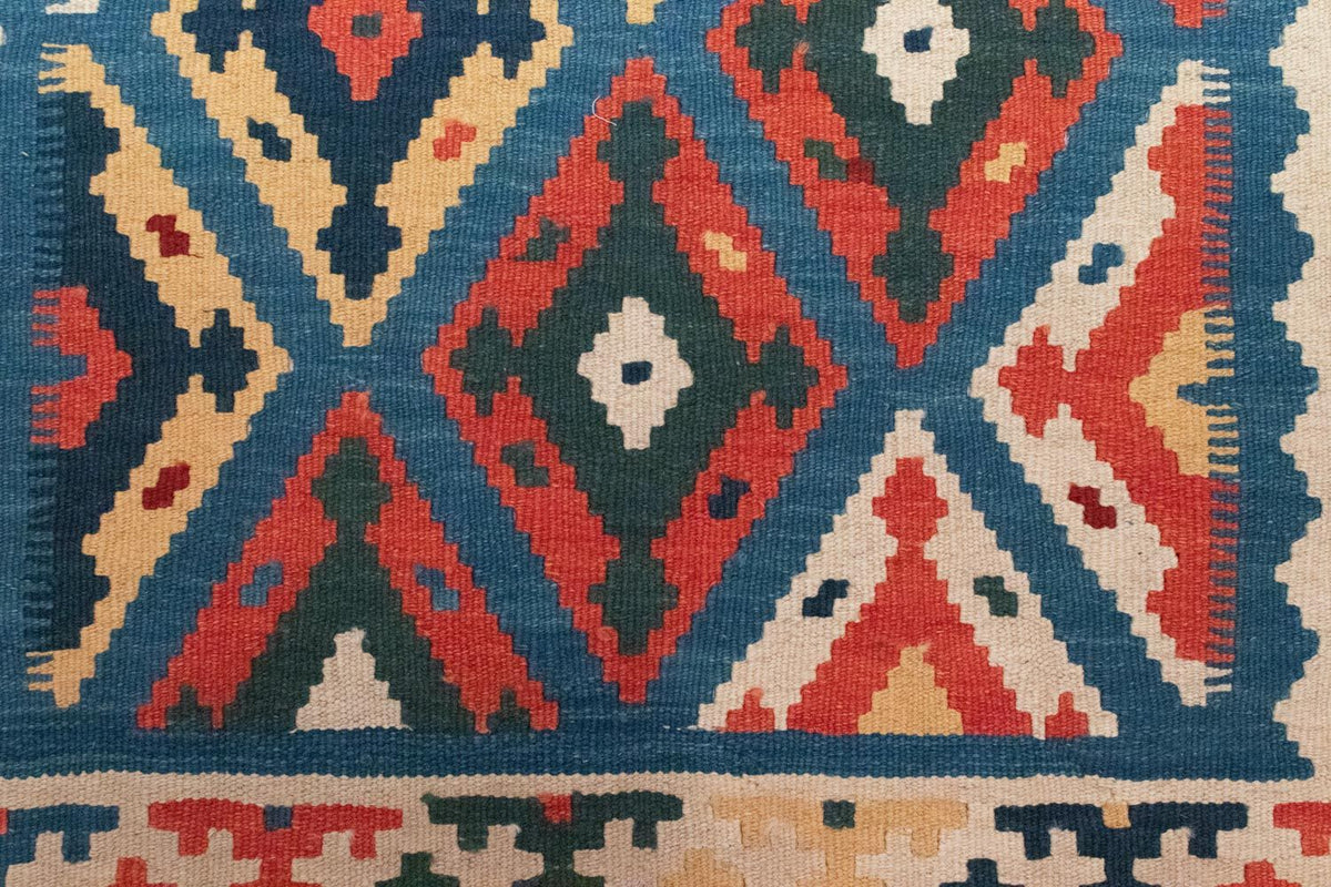 Alfombra Kelim - Oriental - 154 x 103 cm - azul