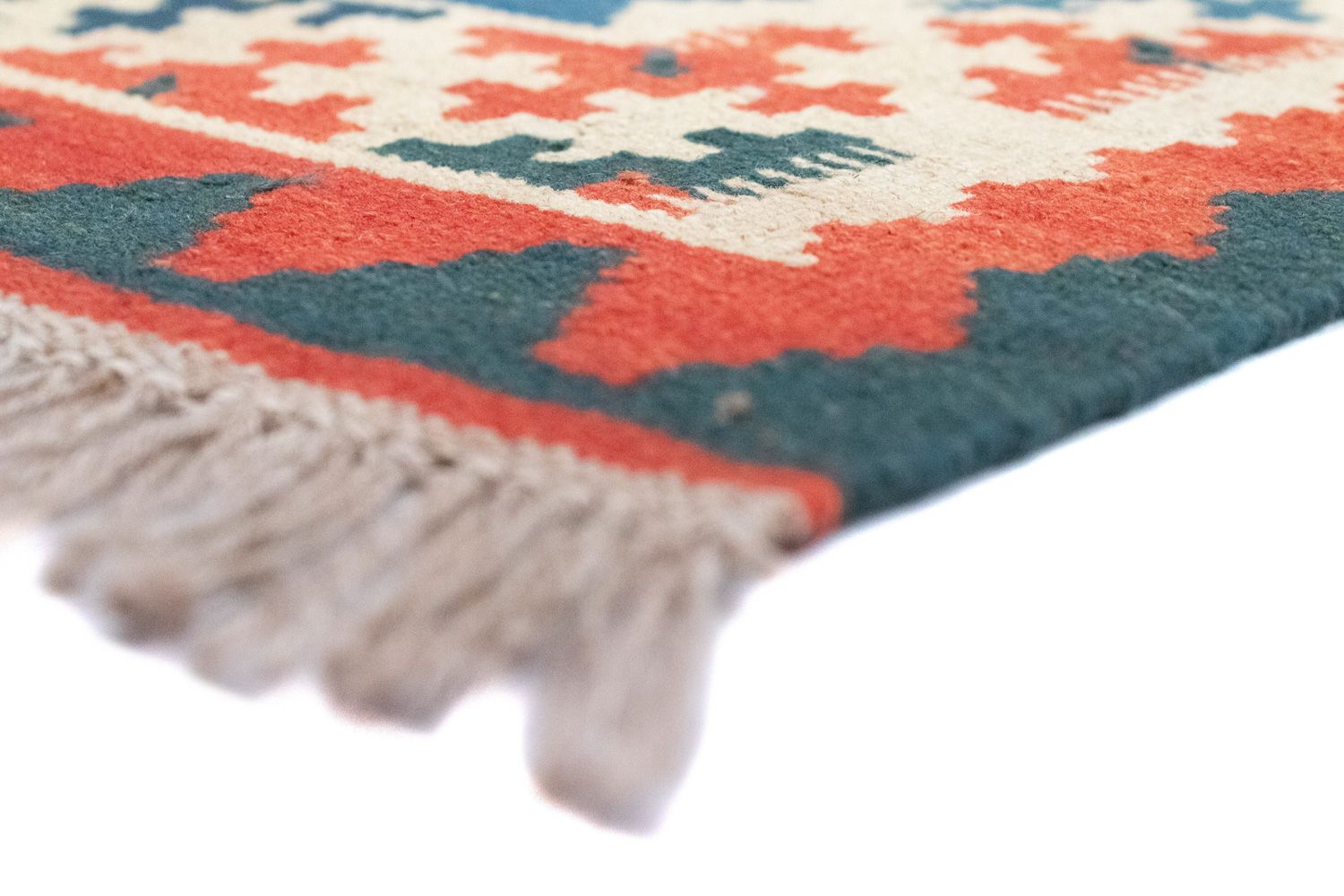 Alfombra Kelim - Oriental - 154 x 103 cm - azul