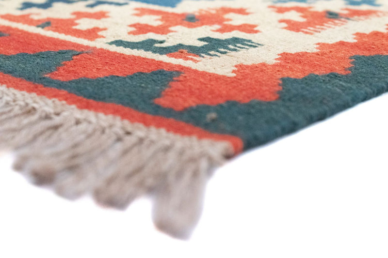Alfombra Kelim - Oriental - 154 x 103 cm - azul