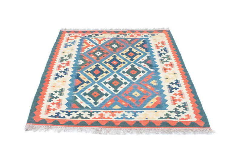Alfombra Kelim - Oriental - 154 x 103 cm - azul