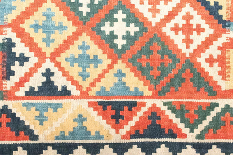 Alfombra Kelim - Oriental - 144 x 110 cm - naranja