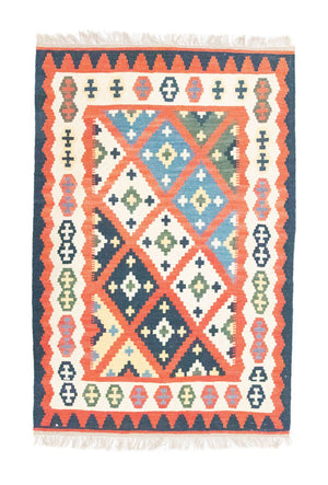 Alfombra Kelim - Oriental - 153 x 103 cm - beige