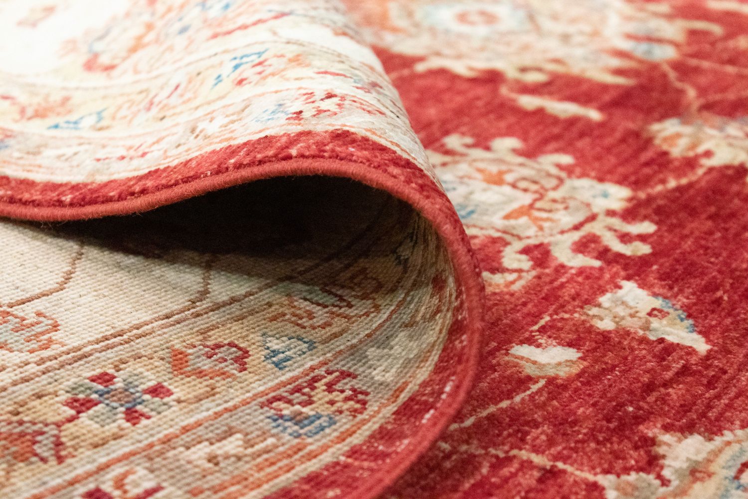 Alfombra Ziegler - 301 x 212 cm - rojo