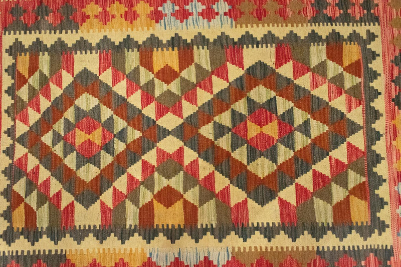 Alfombra Kelim - Oriental - 146 x 99 cm - naranja