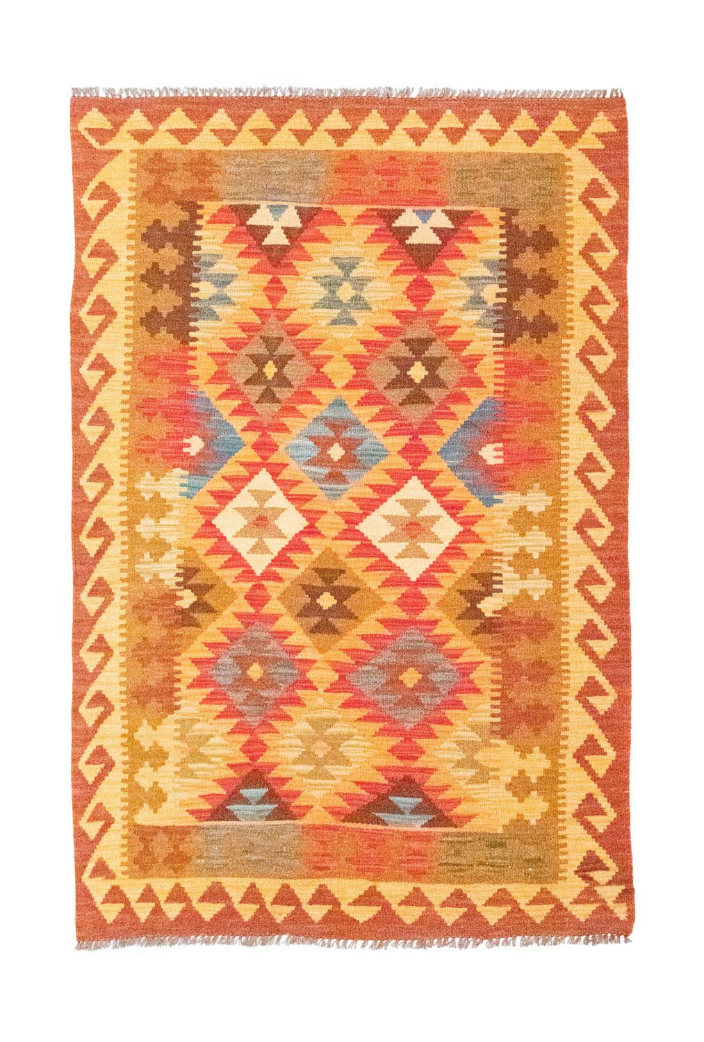 Alfombra Kelim - Oriental - 155 x 99 cm - marrón