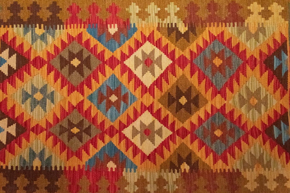 Alfombra Kelim - Oriental - 155 x 99 cm - marrón