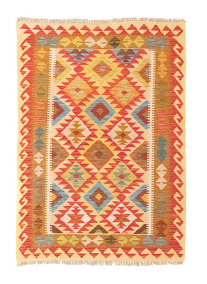 Alfombra Kelim - Oriental - 147 x 105 cm - naranja