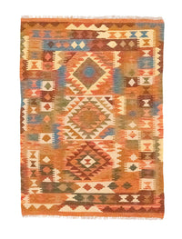 Alfombra Kelim - Oriental - 146 x 100 cm - naranja