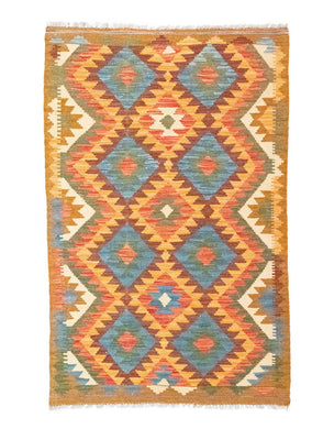 Alfombra Kelim - Oriental - 158 x 100 cm - multicolor