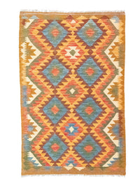 Alfombra Kelim - Oriental - 158 x 100 cm - multicolor