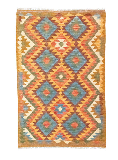 Kilim afgano Alfombra 100x158cm