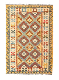 Alfombra Kelim - Oriental - 156 x 108 cm - beige