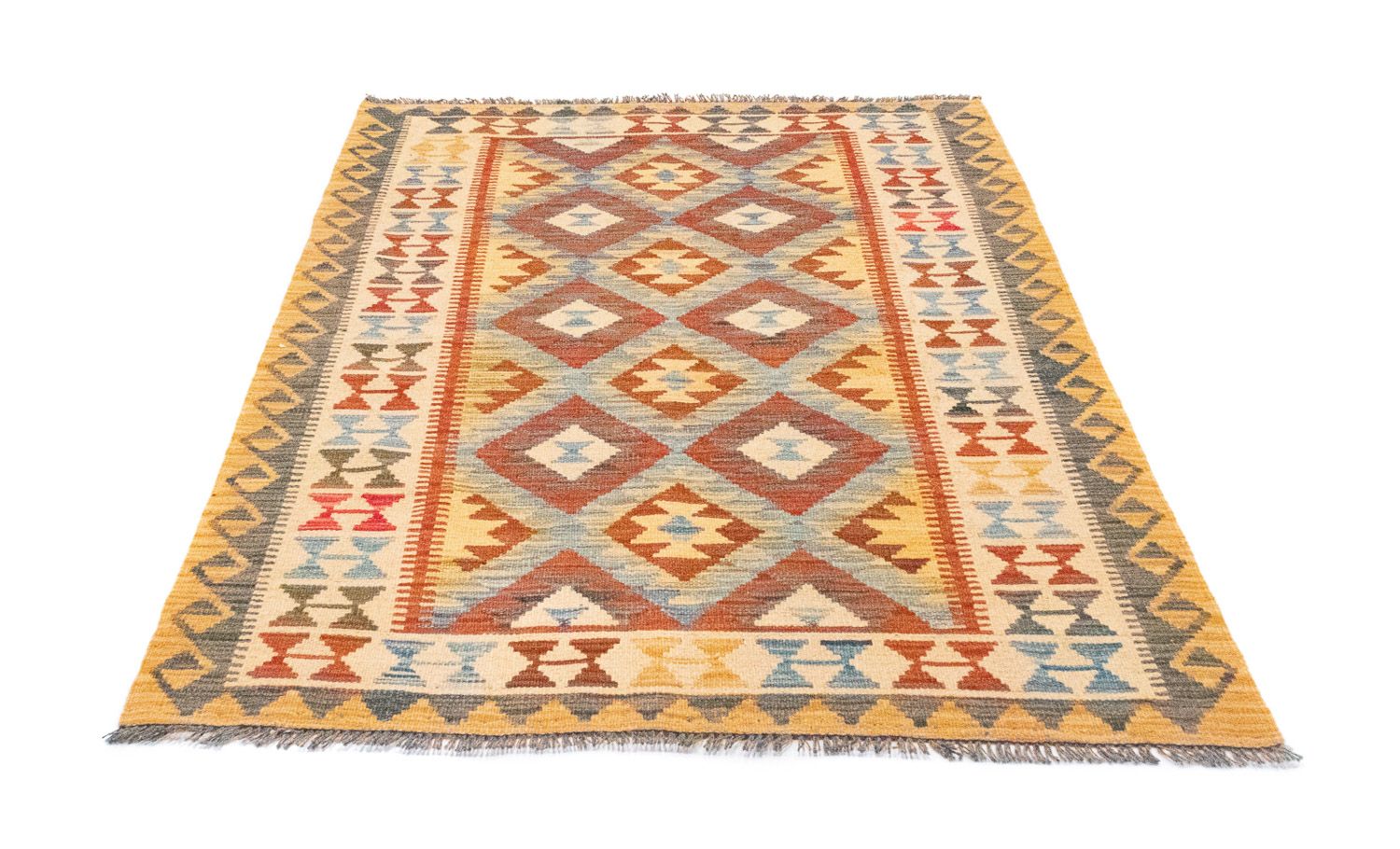 Alfombra Kelim - Oriental - 156 x 108 cm - beige