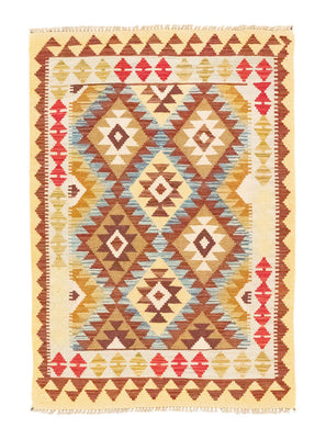 Alfombra Kelim - Oriental - 149 x 103 cm - beige