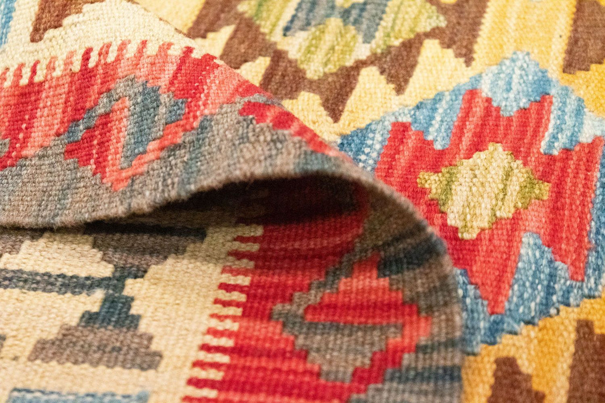 Alfombra Kelim - Oriental - 145 x 104 cm - rojo