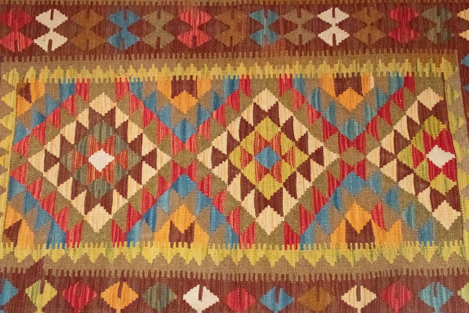 Alfombra Kelim - Oriental - 159 x 99 cm - marrón