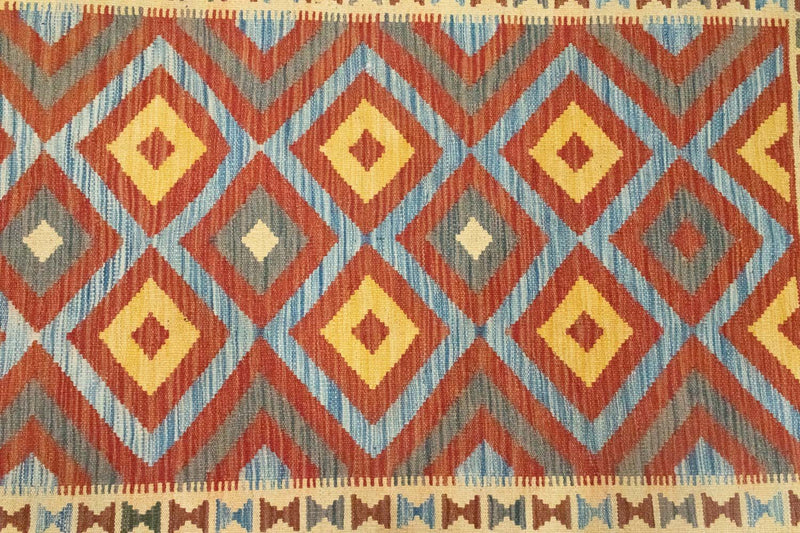 Alfombra Kelim - Oriental - 161 x 107 cm - marrón