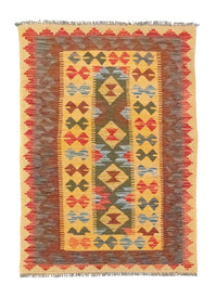 Alfombra Kelim - Oriental - 149 x 98 cm - amarillo