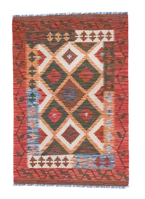 Alfombra Kelim - Oriental - 152 x 104 cm - multicolor