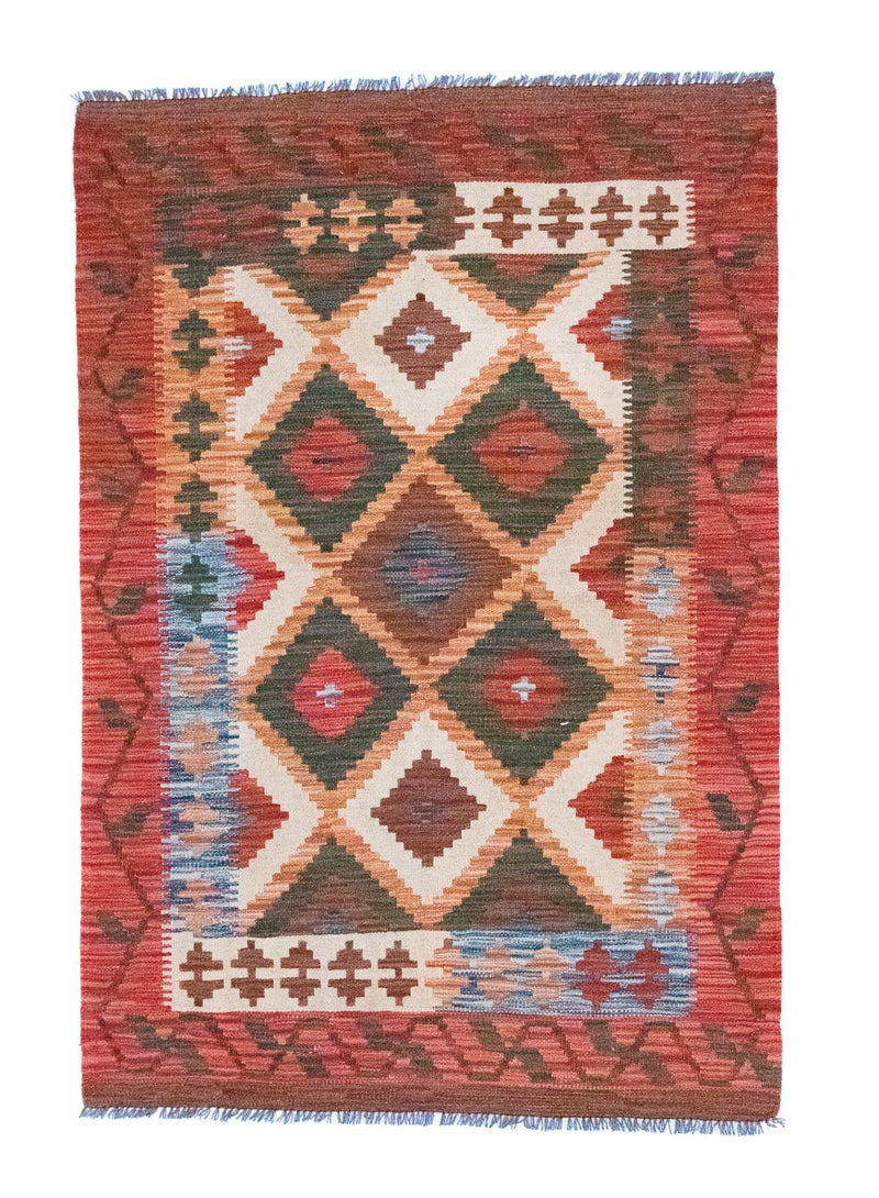 Alfombra Kelim - Oriental - 152 x 104 cm - multicolor