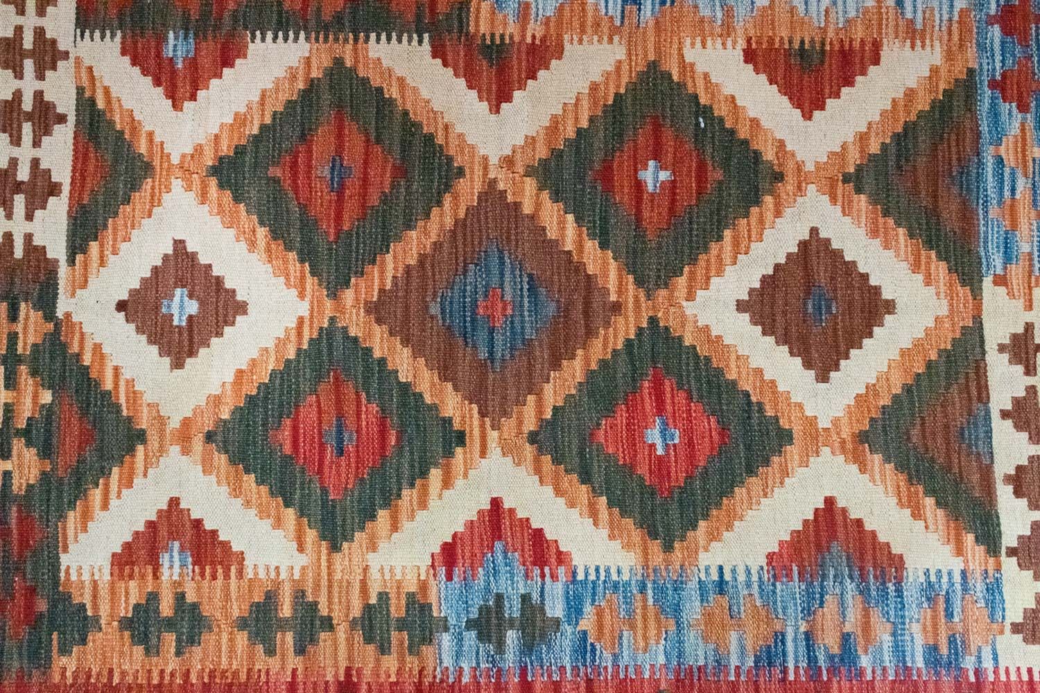 Alfombra Kelim - Oriental - 152 x 104 cm - multicolor