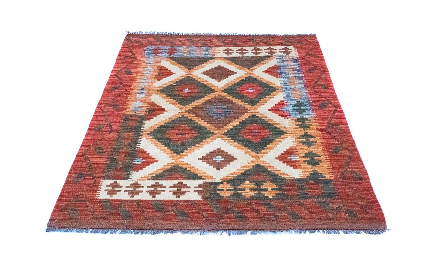 Alfombra Kelim - Oriental - 152 x 104 cm - multicolor