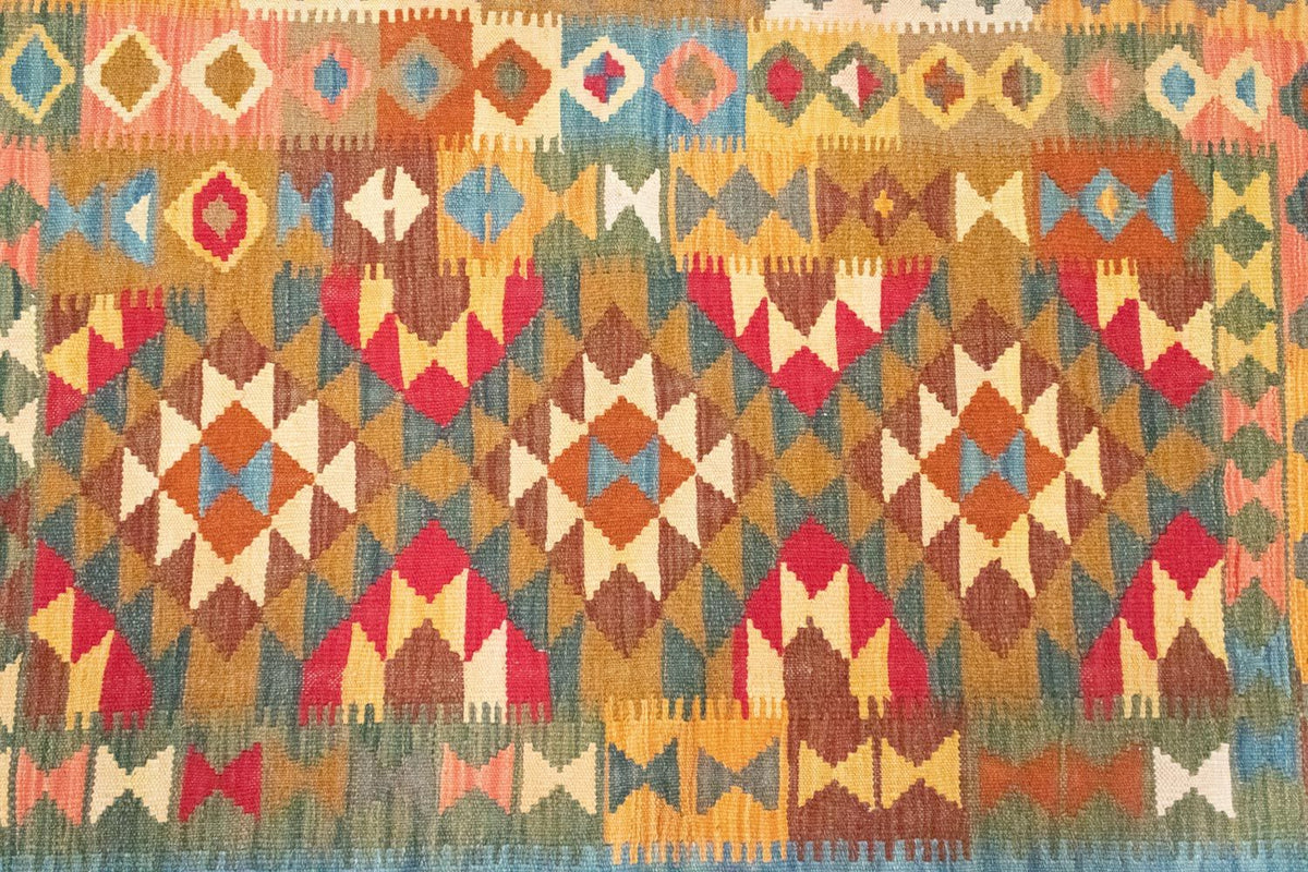 Alfombra Kelim - Oriental - 152 x 102 cm - multicolor