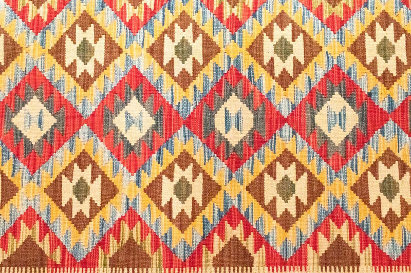 Alfombra Kelim - Oriental - 141 x 102 cm - naranja