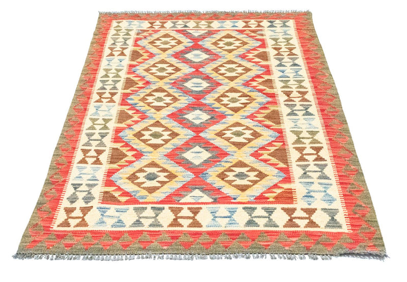 Alfombra Kelim - Oriental - 141 x 102 cm - naranja