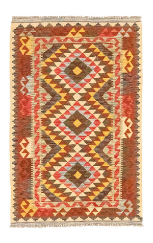 Alfombra Kelim - Oriental - 168 x 103 cm - amarillo