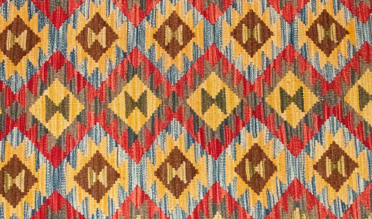 Alfombra Kelim - Oriental - 145 x 103 cm - naranja