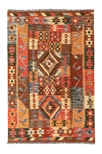 Alfombra Kelim - Oriental - 159 x 103 cm - multicolor