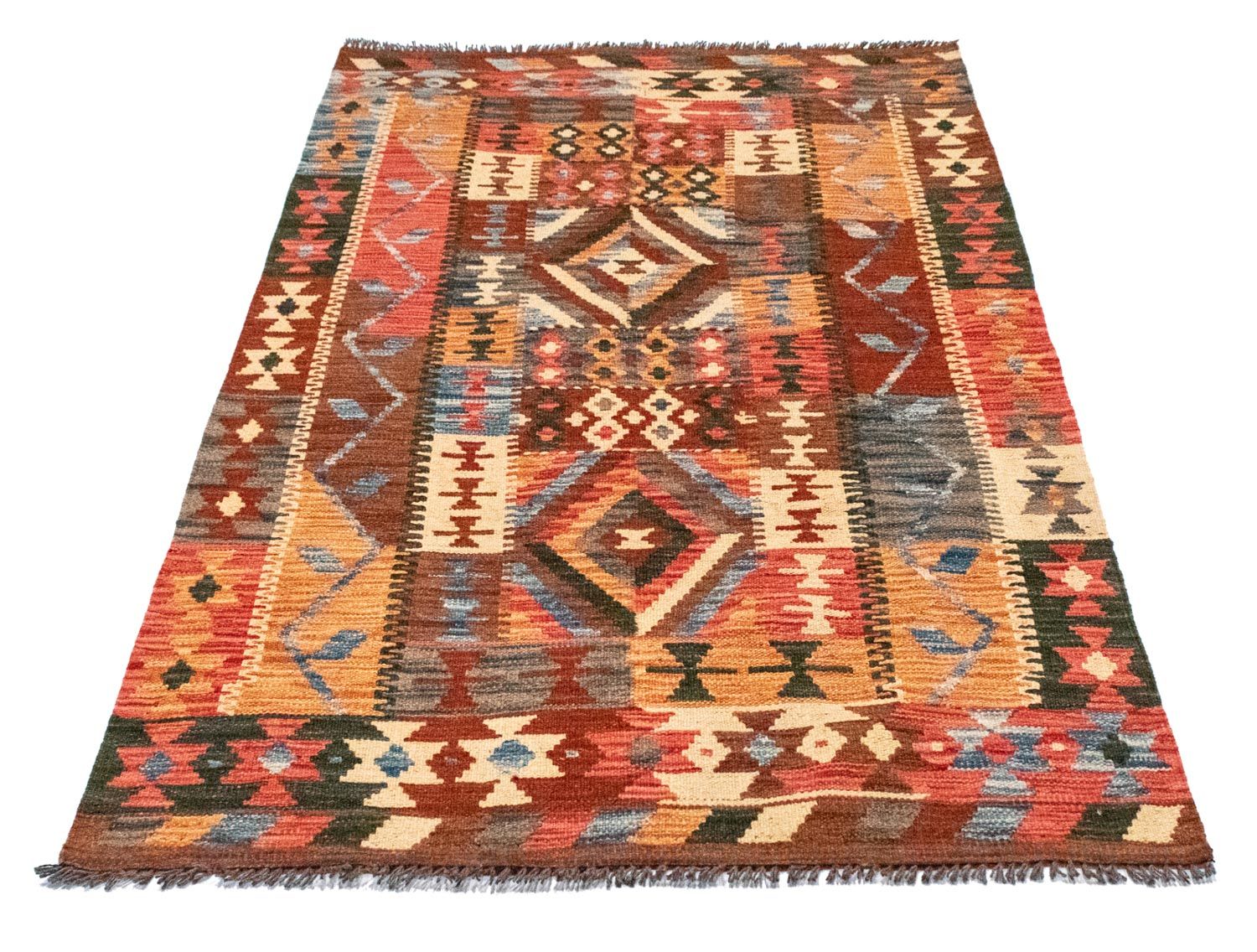 Alfombra Kelim - Oriental - 159 x 103 cm - multicolor