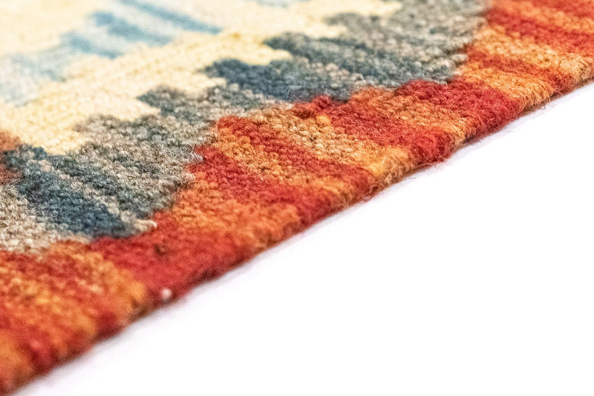 Alfombra de pasillo Alfombra Kelim - Oriental - 209 x 95 cm - beige