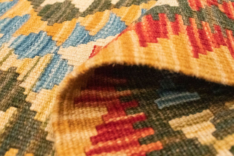 Alfombra Kelim - Oriental - 130 x 83 cm - naranja